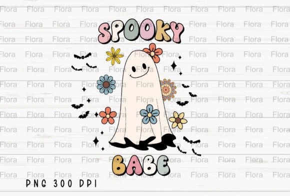Choosing Retro Spooky Babe Floral Halloween PNG Files for Creative Projects