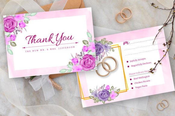Crafting Elegance: The Strategic Value of a Watercolor Floral Wedding Set Graphic