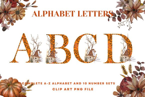 Discover the Boho Halloween Alphabet