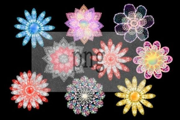 Evaluating the Utility of Premium Glitter Floral PNG Clip Art Collections