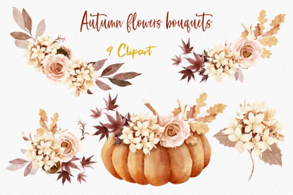 Floral Autumn Bouquet Clipart: Your Secret Tool for Seasonal Creativity