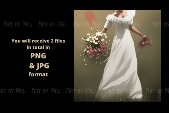 Floral Bride: A Canvas for Modern Creativity