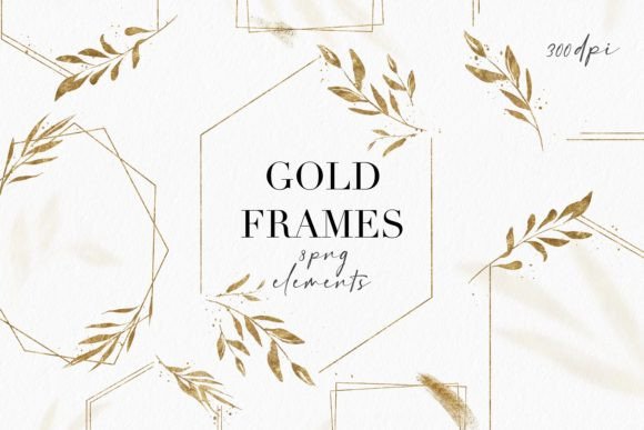The Enduring Appeal of Gold Frames Clip Art in Digital Design