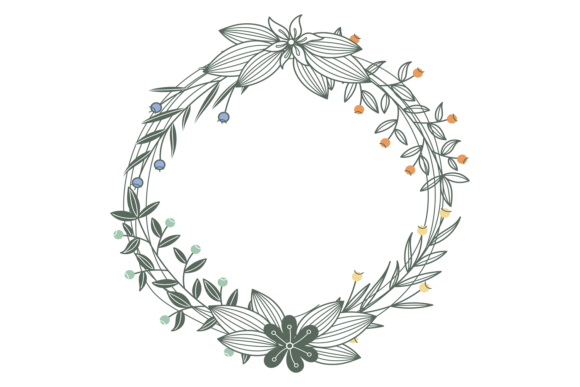 The Floral Branch Wreath: A Core Decorative Element