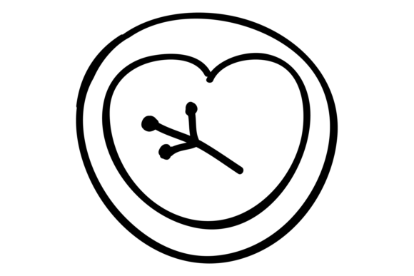 The Practical Value of a Doodle Floral Sketch in a Heart Frame Cut