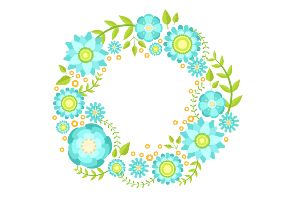 The Versatile Role of Round Floral Ornaments in Design Workflows