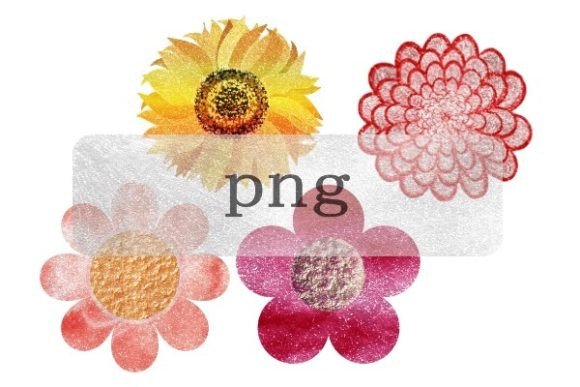 Unleash Creativity with Flower Glitter Png Pink Floral Sunflower