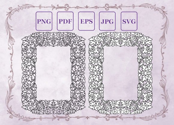 Unlocking Creativity with the Vintage Attern Floral Frame